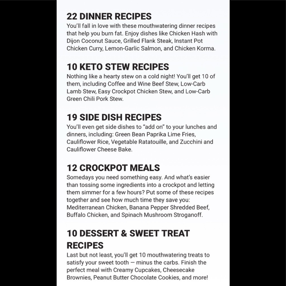 Keto Recipes‎ - Picture 3 of 4